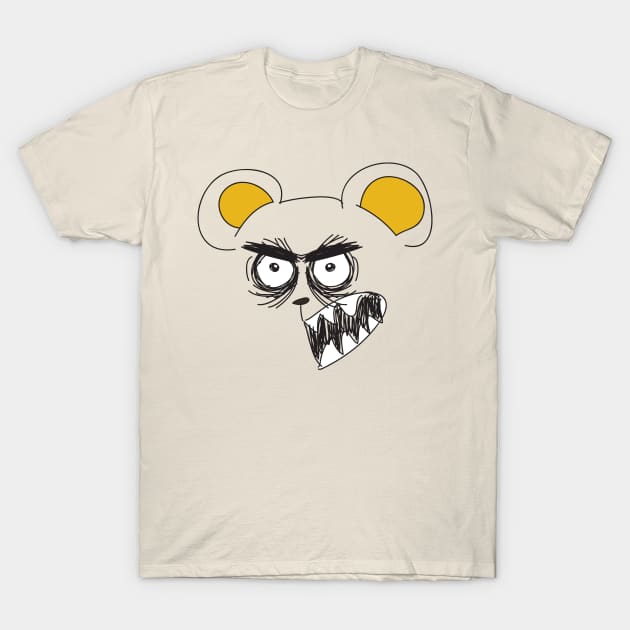 angry bear T-Shirt by Namarqueza